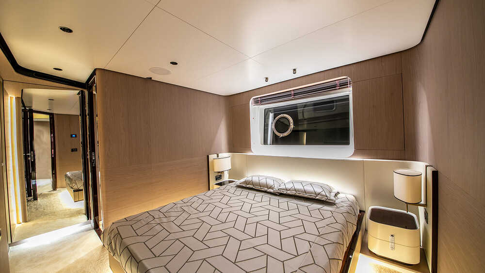 Port side VIP cabin on the lower deck