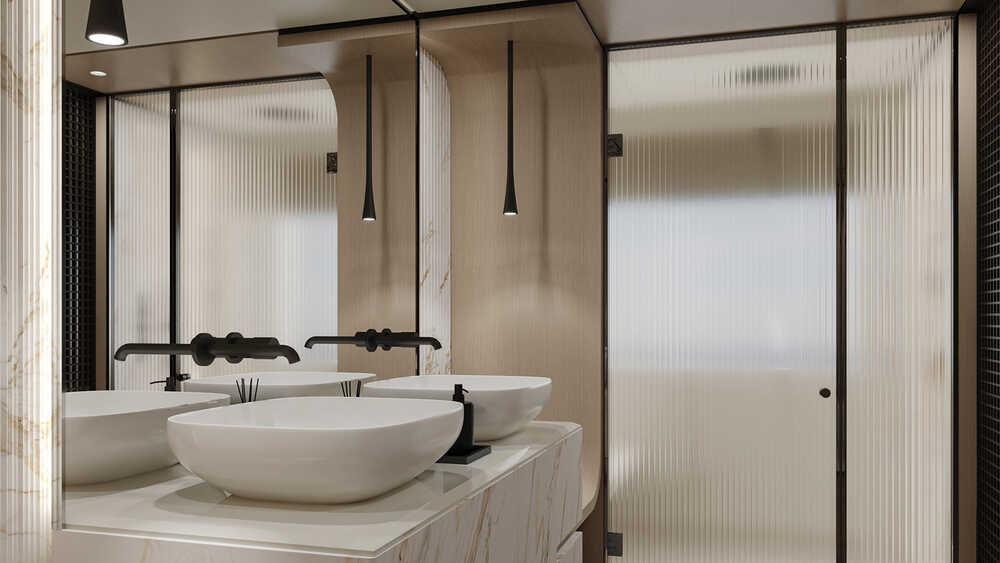 Master bathroom