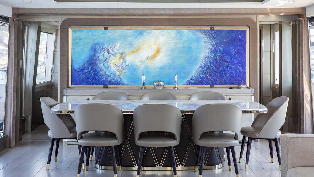 Dinette in salon