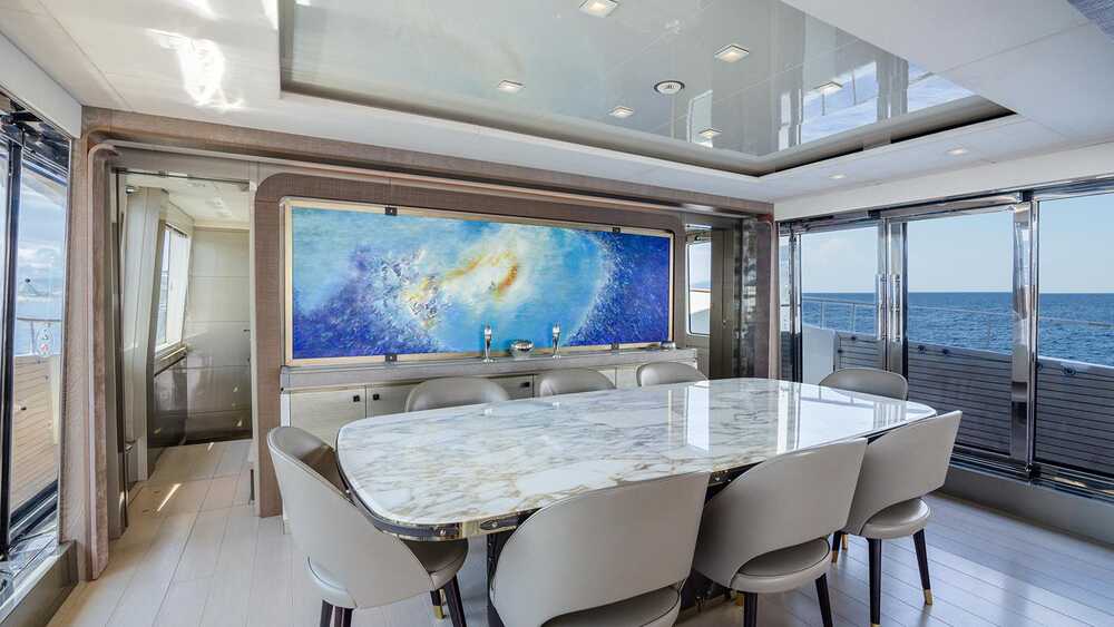 Dinette in salon