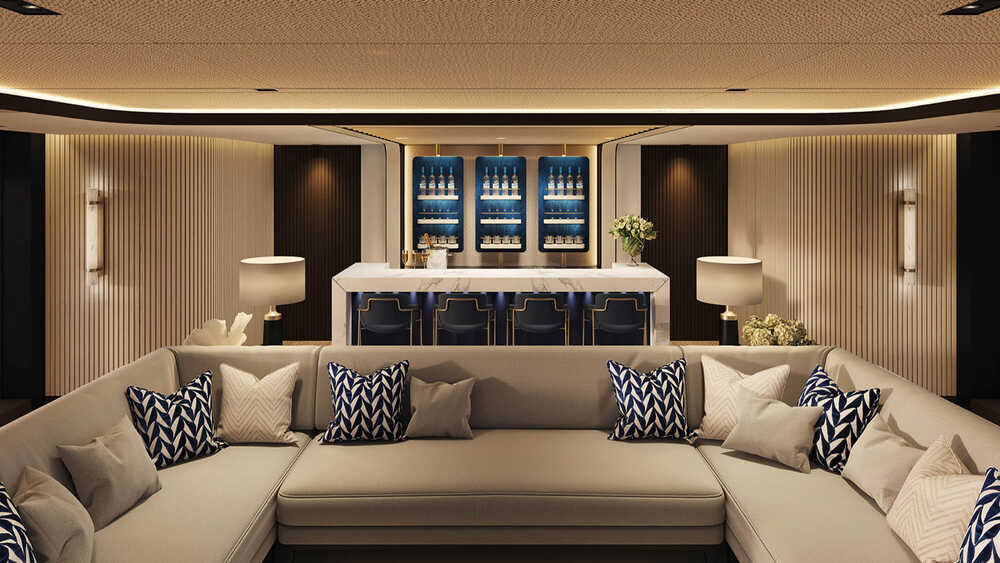 Salon on the main deck