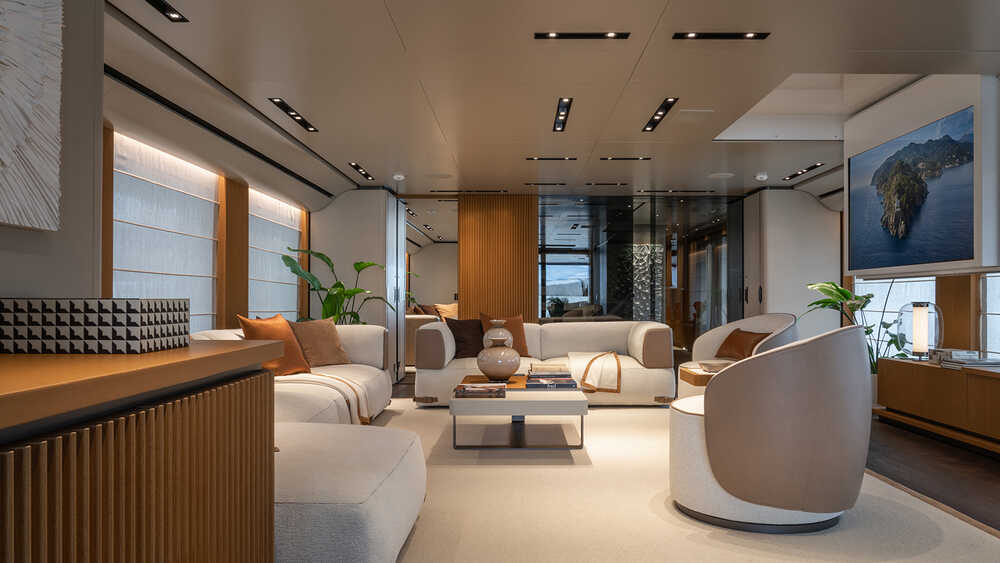 Salon on main deck