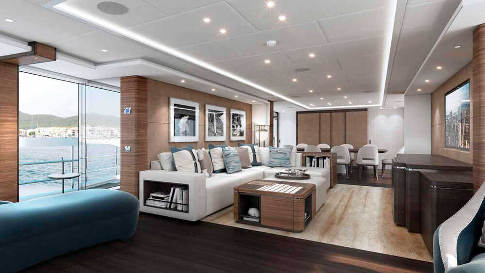 Salon on the main deck