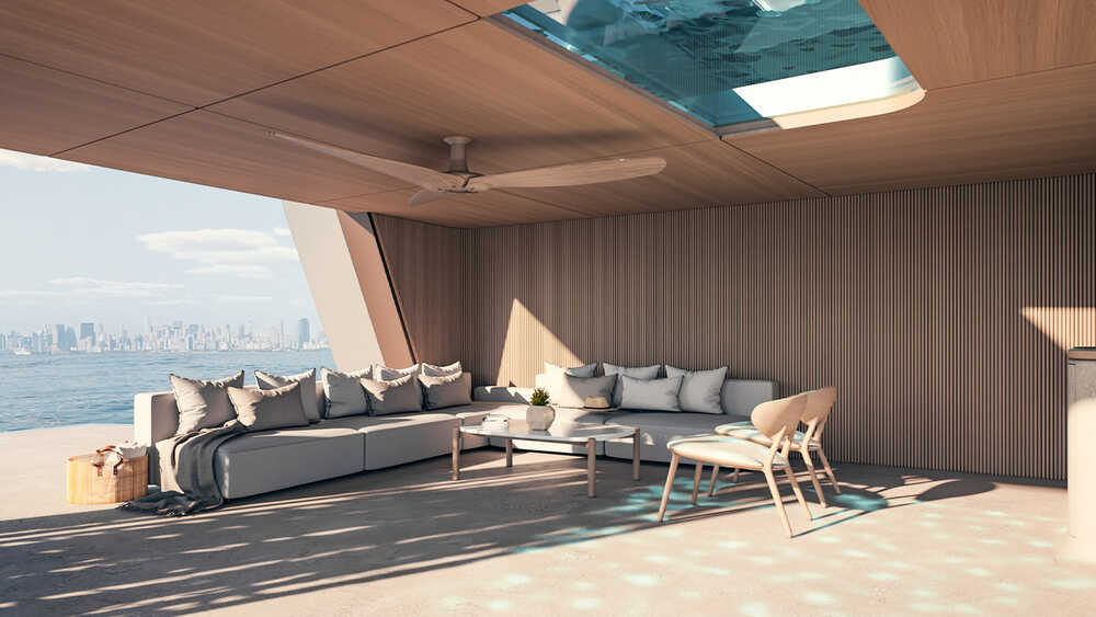 Aft beach club