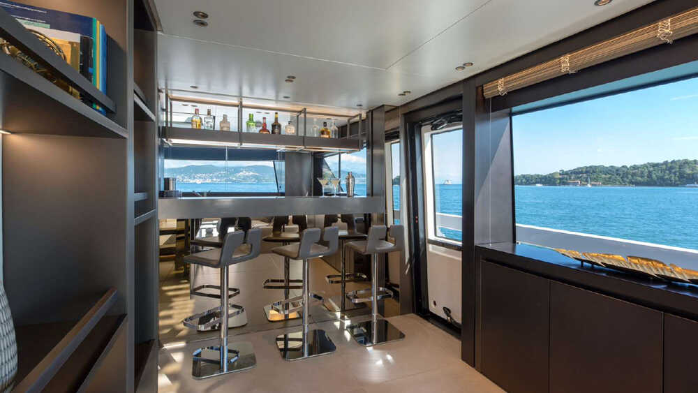 Bar on main deck