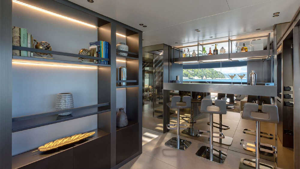 Bar on main deck