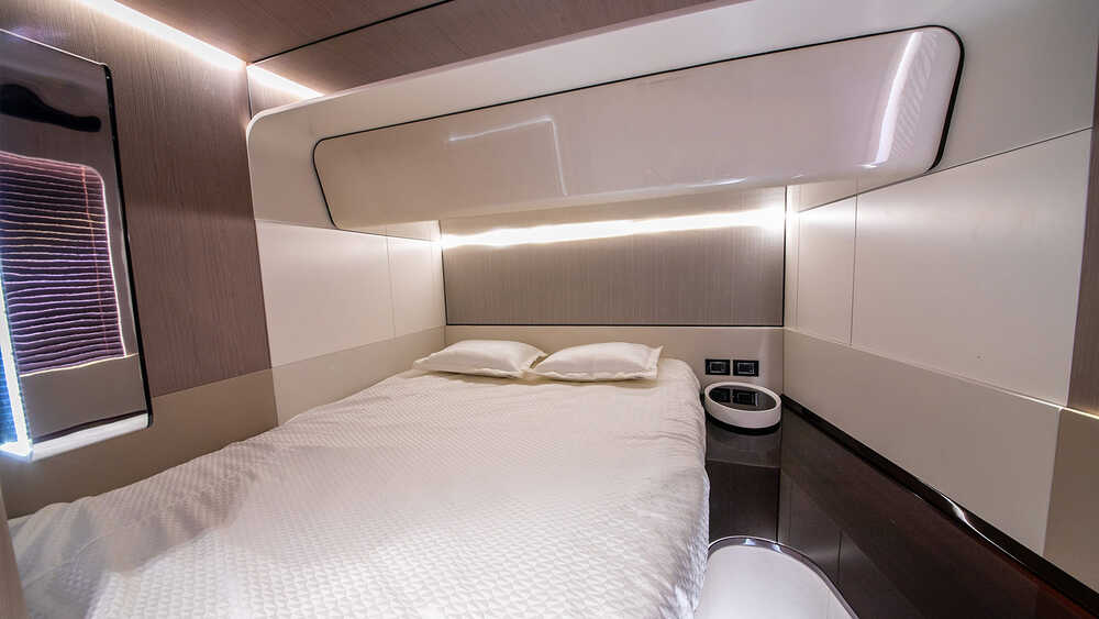 Guest cabin #2 on the lower deck bow