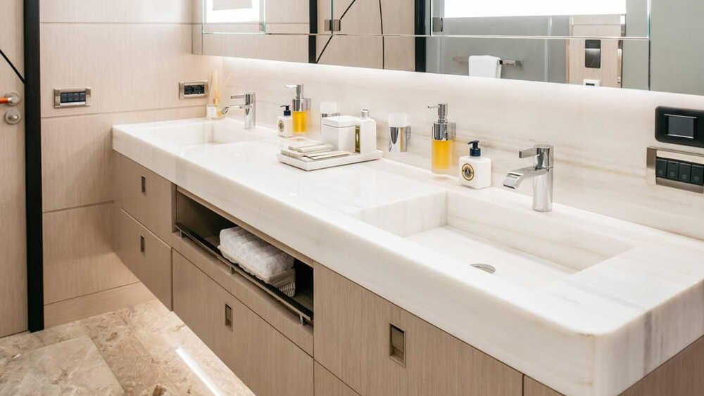 Master bathroom
