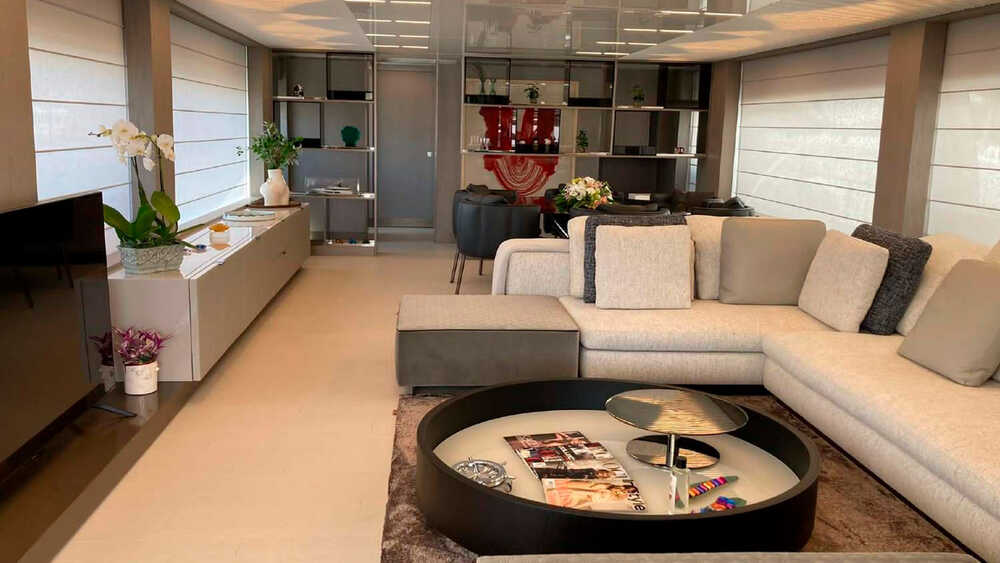 Saloon on the main deck