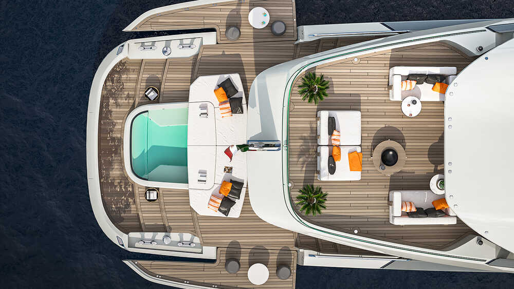 Aft beach club