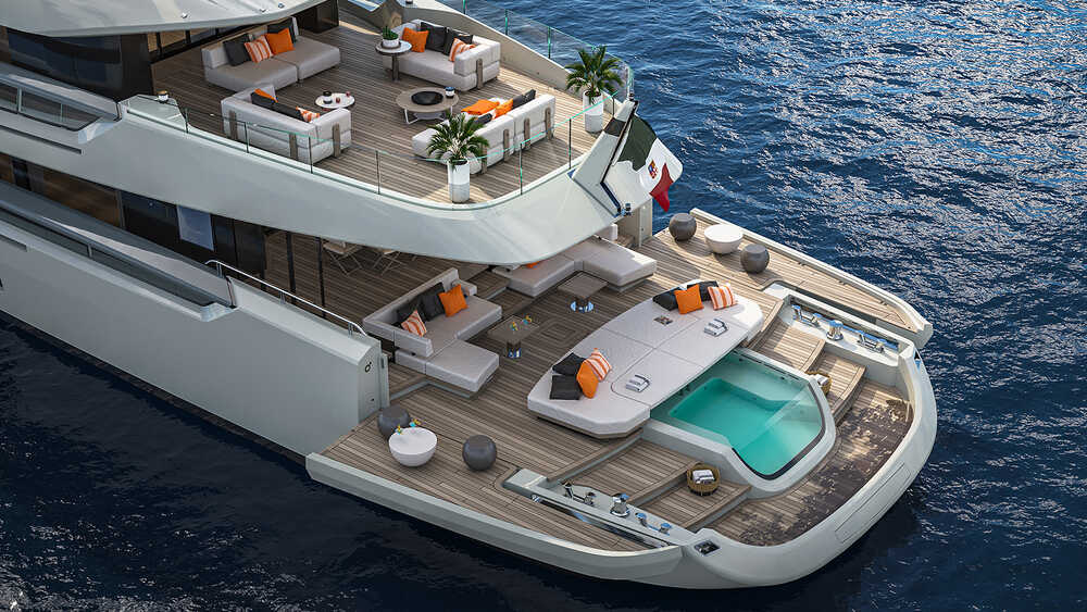 Aft beach club