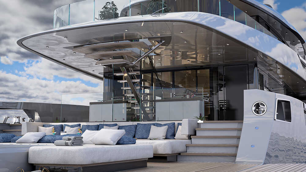 Aft beach club