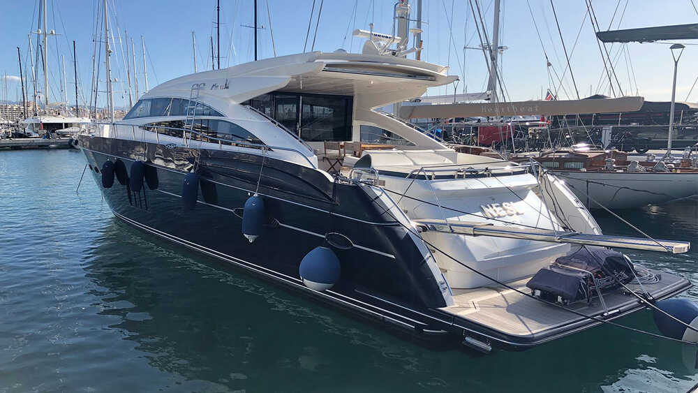 Exterior of Princess V72