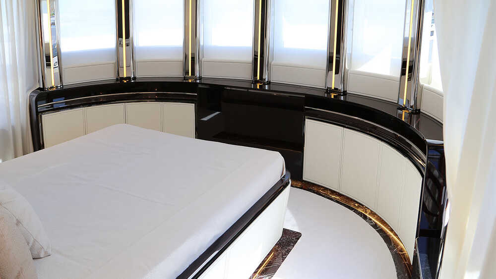 Owner's cabin on main deck