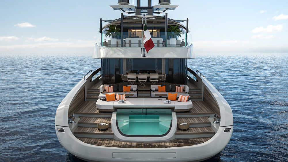 Aft beach club