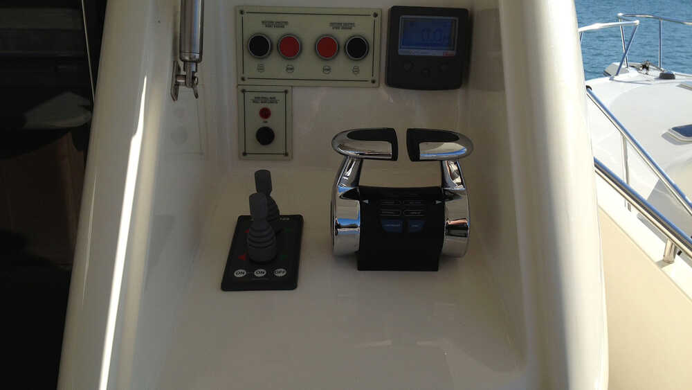 Additional control station in cockpit