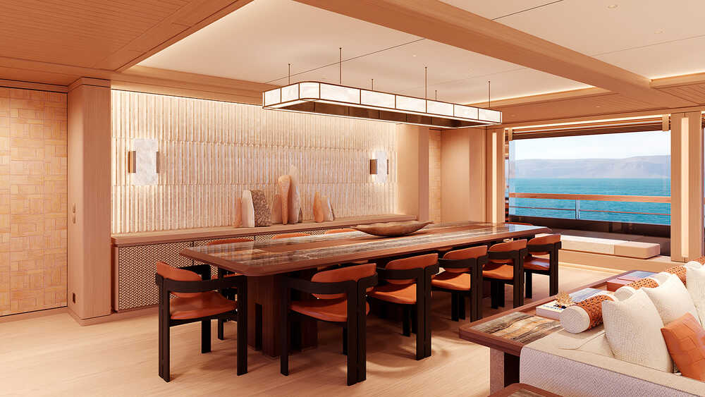 Dinette in salon