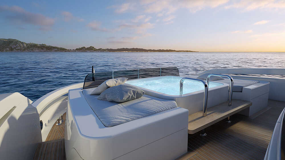 Jacuzzi on bow