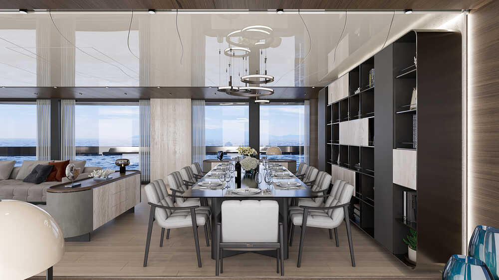Dinette in salon
