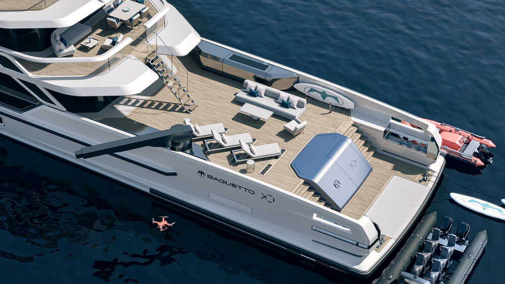 Aft main deck