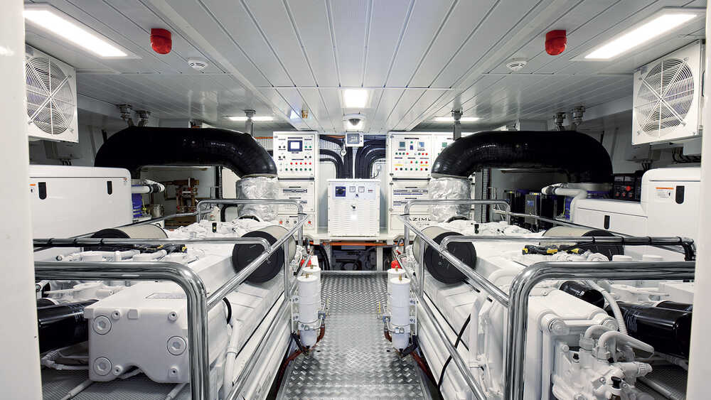The engine room