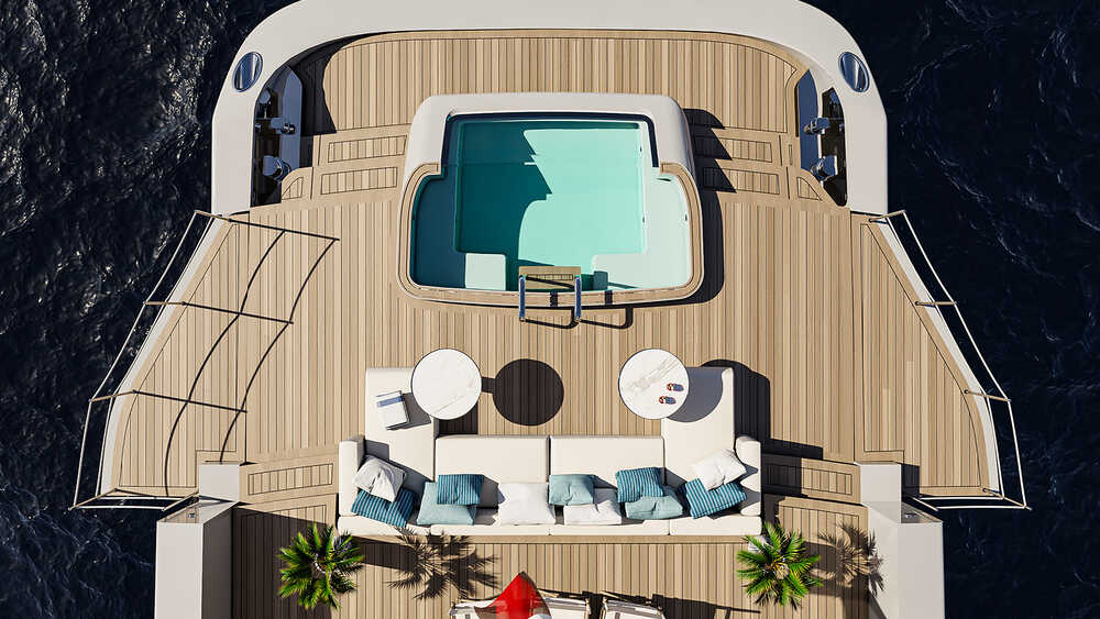 Aft beach club