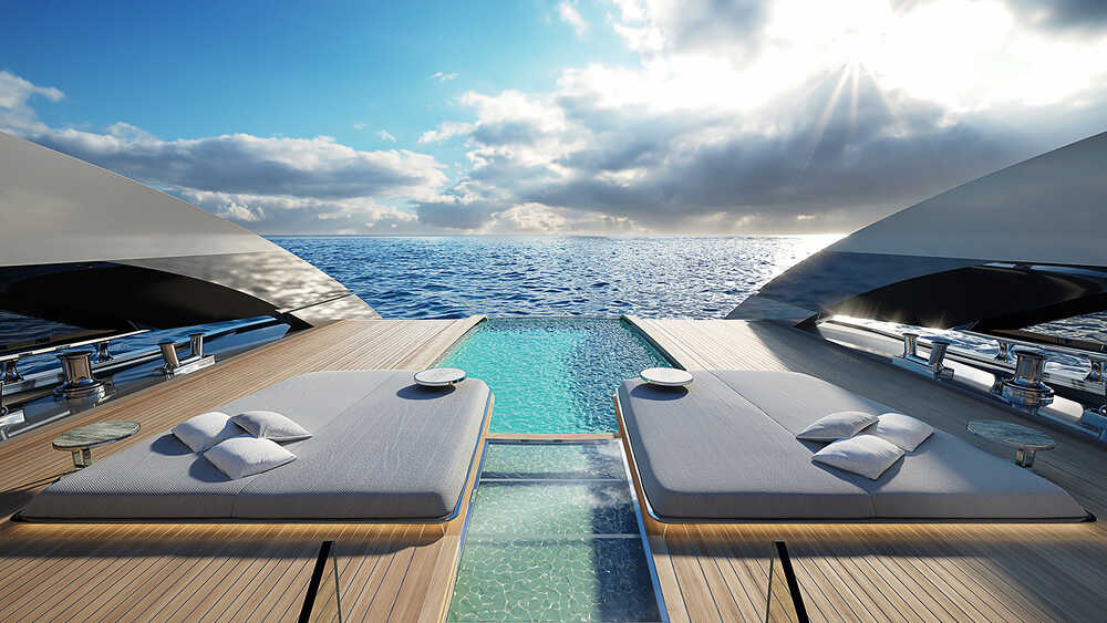 Aft beach club