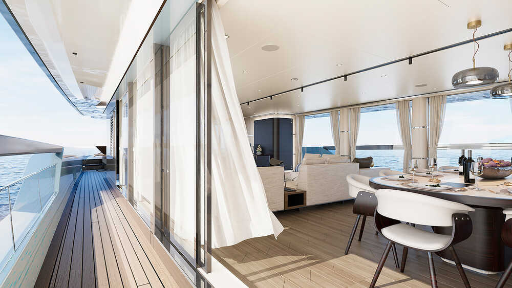 Main deck salon 