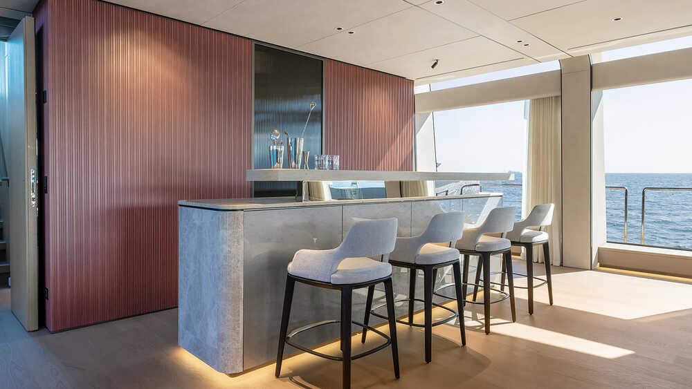 Bar in salon