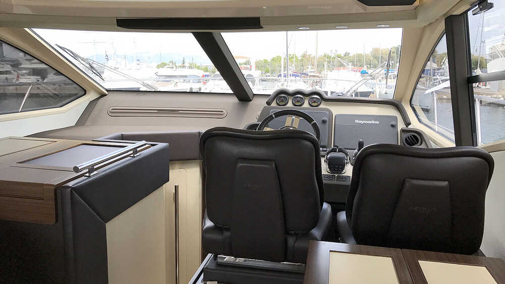 The salon on the main deck