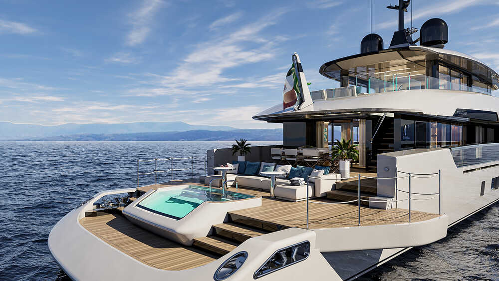 Aft beach club