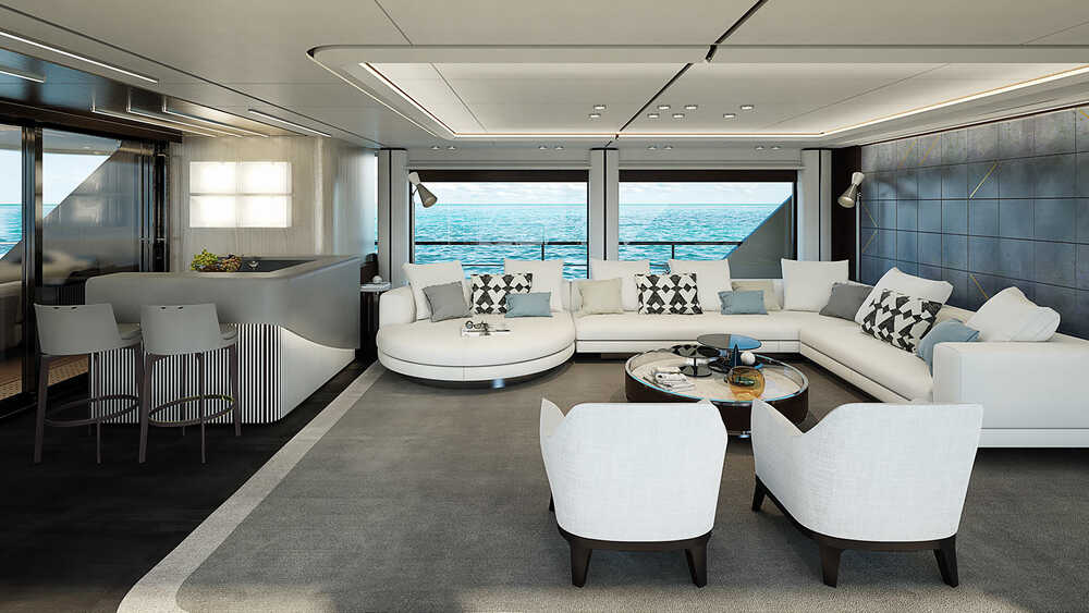Salon on main deck