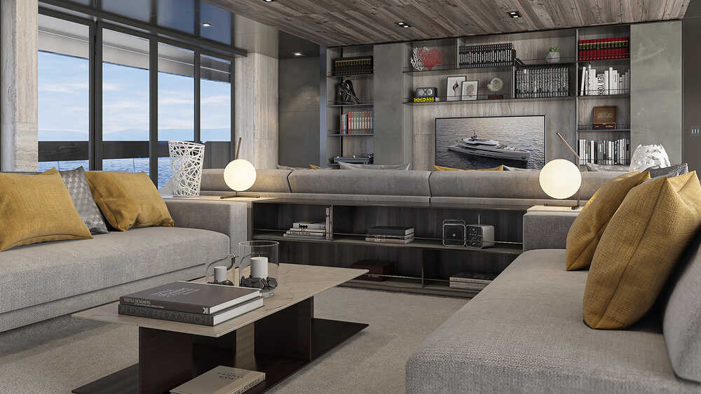 Main deck salon