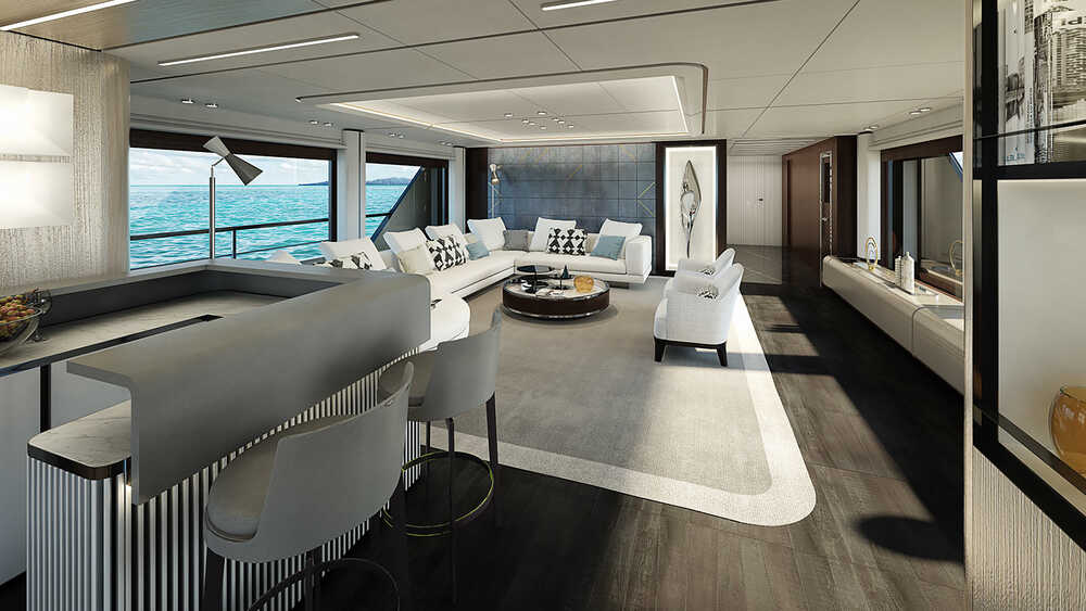 Salon on main deck