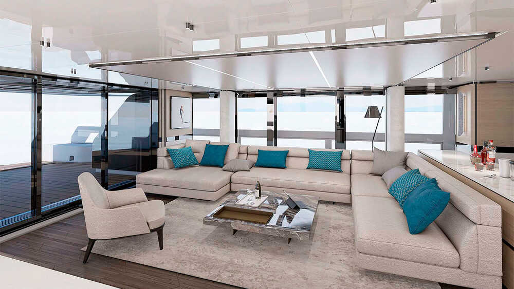 Salon on main deck