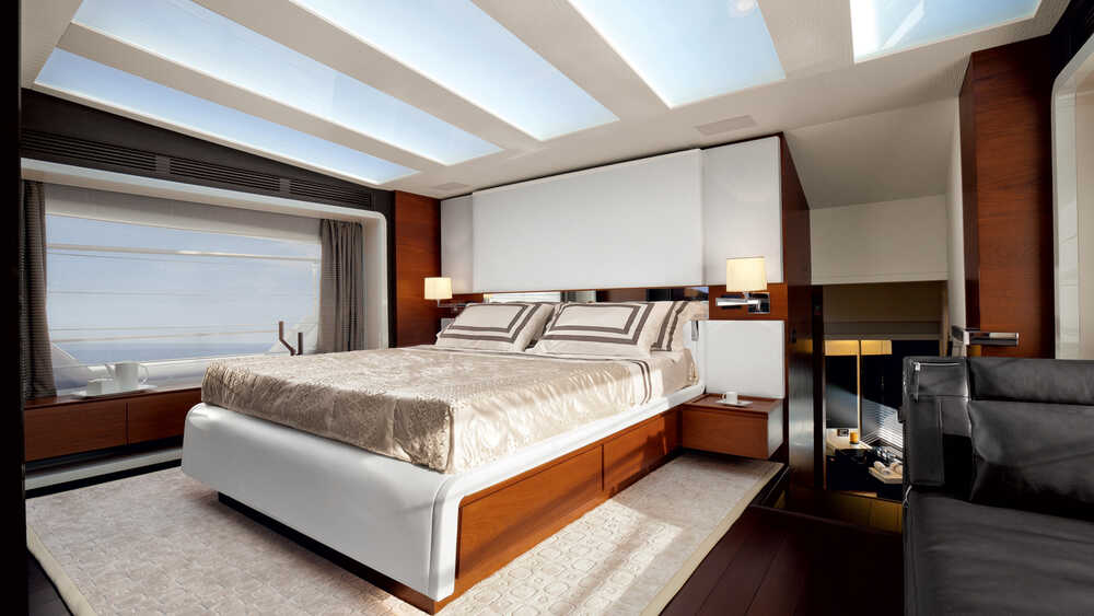 The owner's cabin