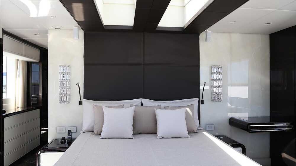Owner's cabin on main deck