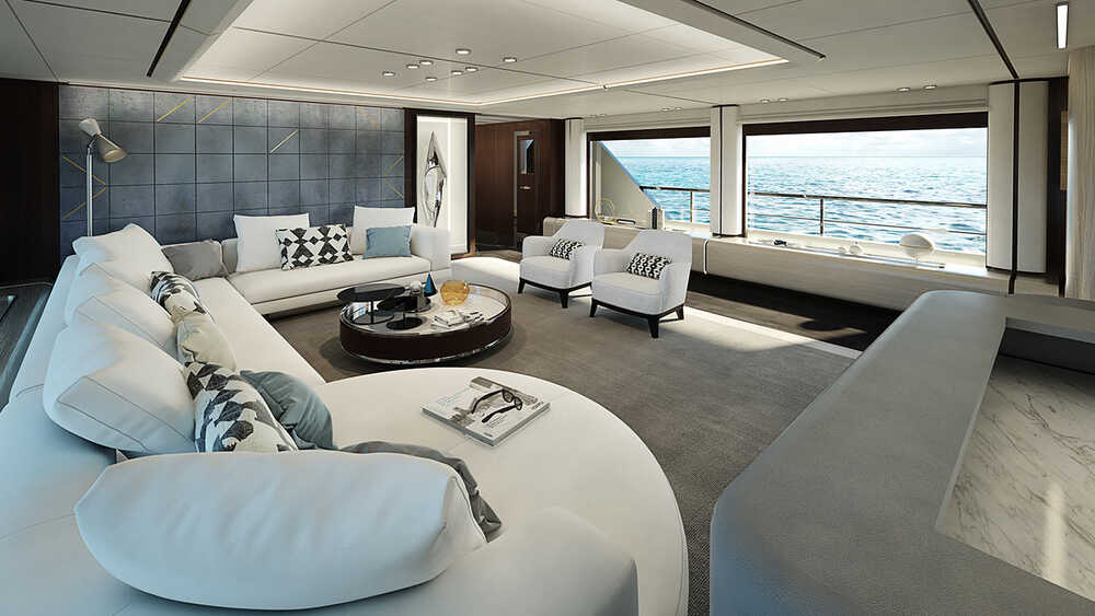 Salon on main deck