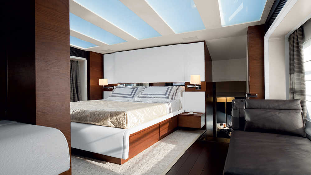 The owner's cabin
