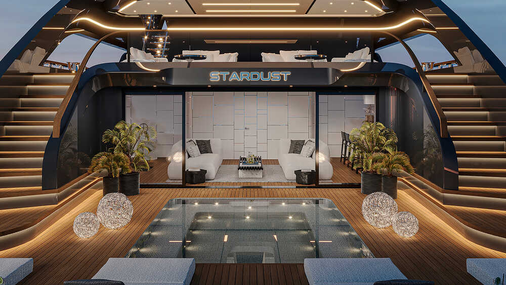 Beach club and wellness zone