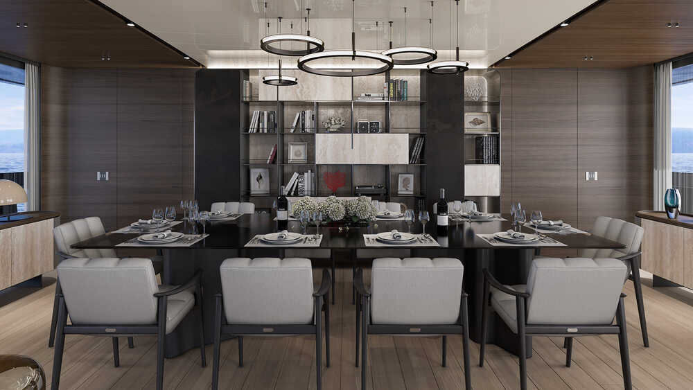 Dinette in salon