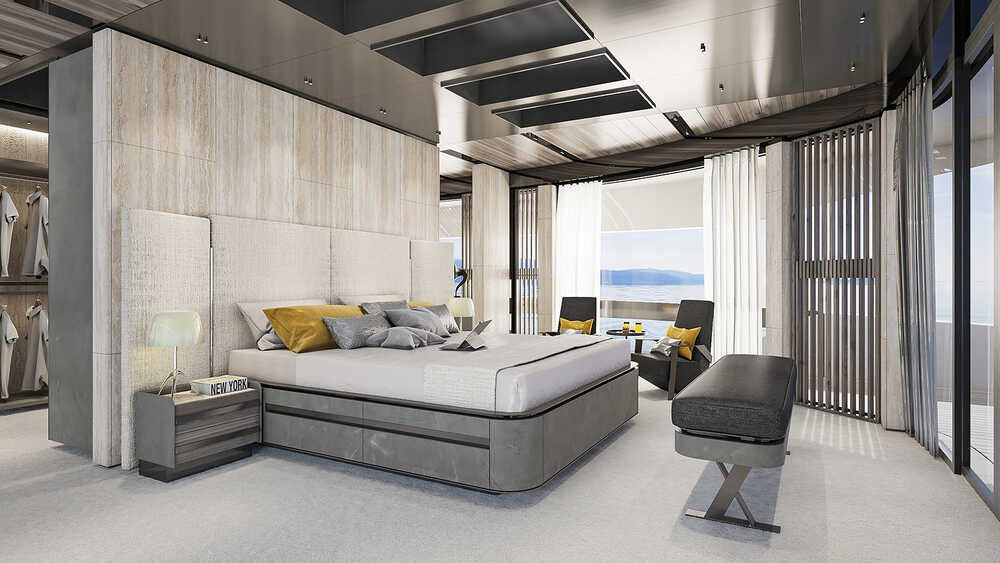 Master cabin (instead of UD salon)