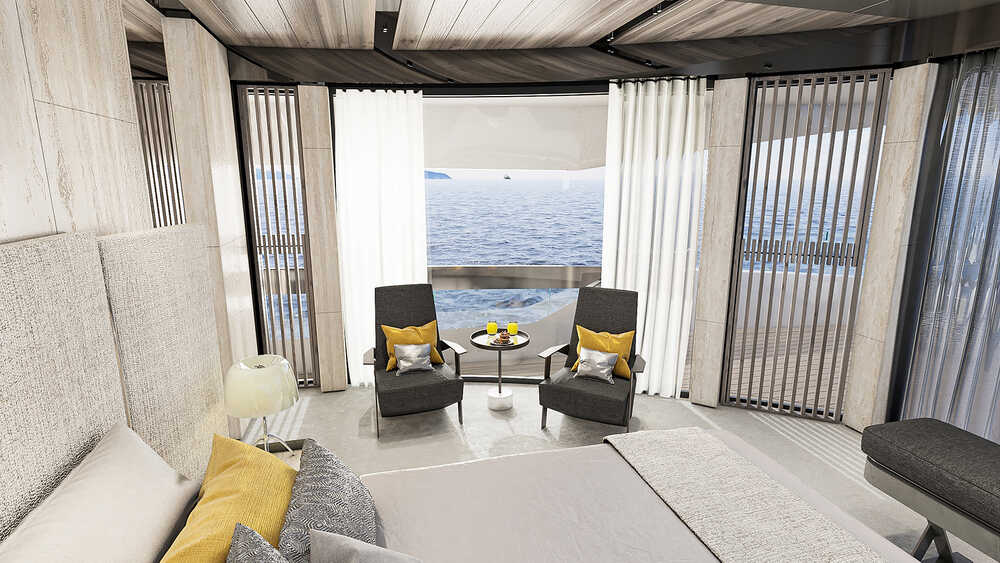 Master cabin (instead of UD salon)