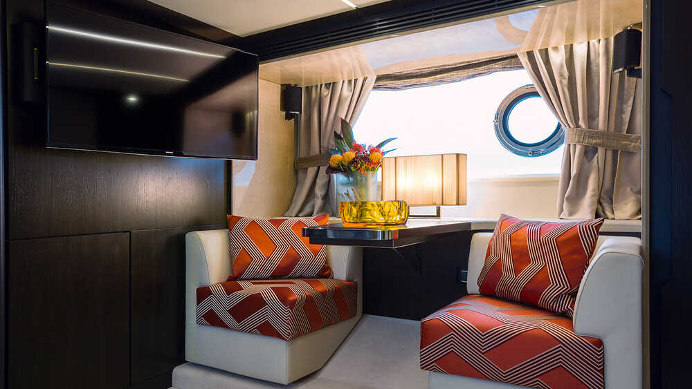 The owner's cabin