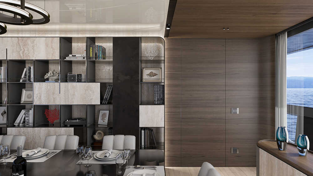 Dinette in salon