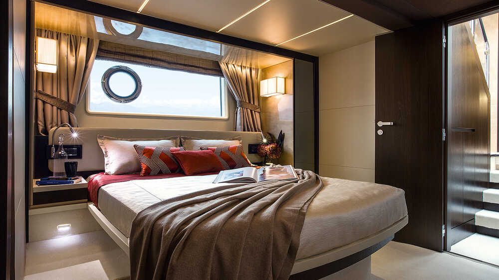 The owner's cabin