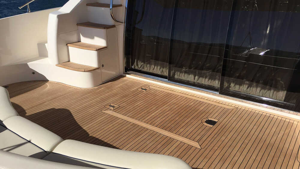 Cockpit (teak polished in July 2016)