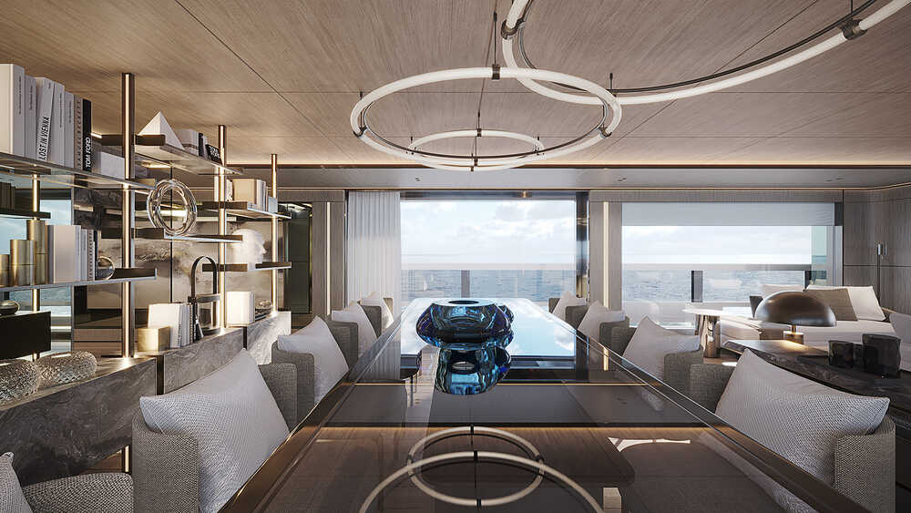 Dinette in salon