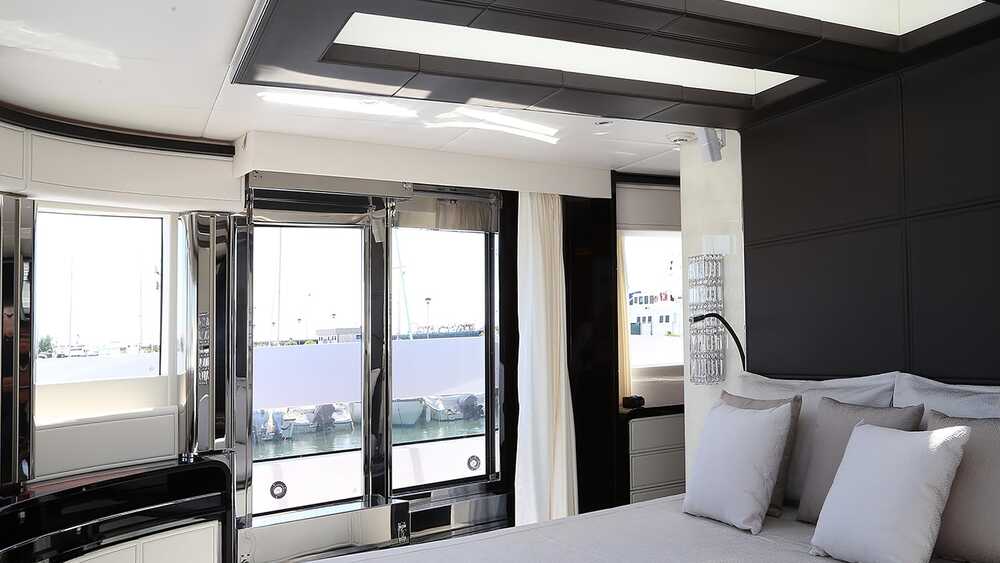 Owner's cabin on main deck