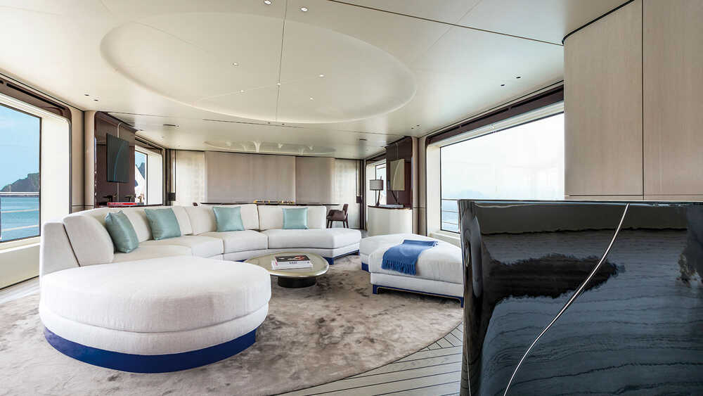Salon on the main deck